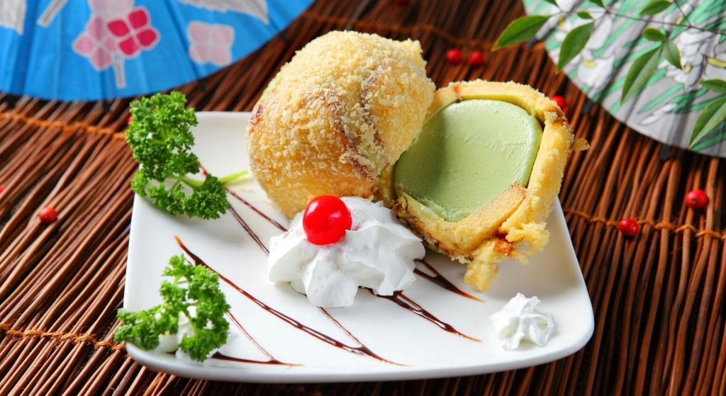 tempura helado